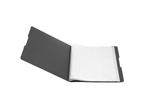 Herlitz 11207511, Svart, Polypropylen (PP), 20 lommer, Portrett, A4, 1 stykker