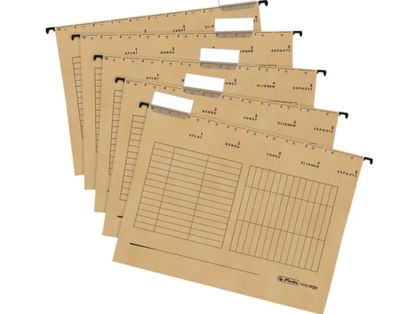 Herlitz 5874458, A4, Fotoark kartong, Brun, 5 stykker, Blue Angel, Tyskland