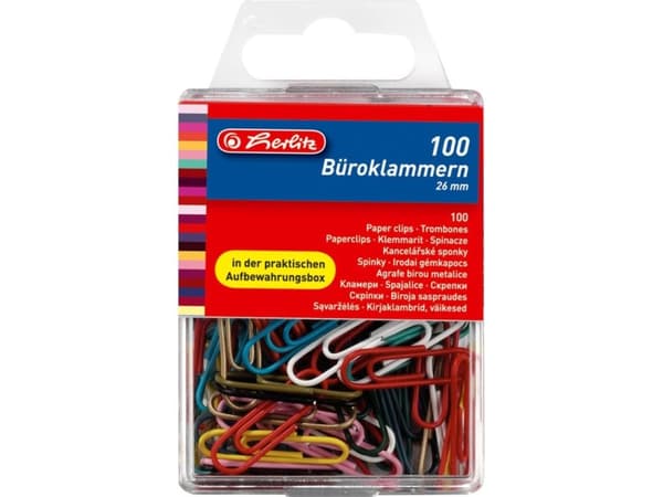 Herlitz 08760811, Flerfarget, 100 stykker