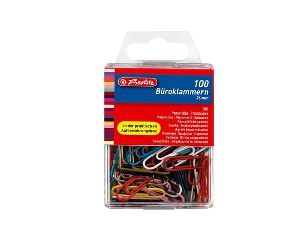 Herlitz 08760811, Flerfarget, 100 stykker
