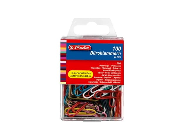 Herlitz 08760811, Flerfarget, 100 stykker