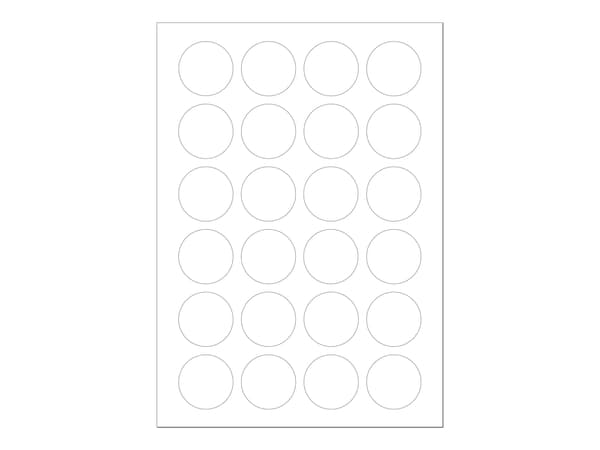HERMA SuperPrint - Papir - matt - selvklebende med ekstra styrke - hvit - 38.1 x 21.2 mm 1625 stk (25 ark x 65) merkelapper