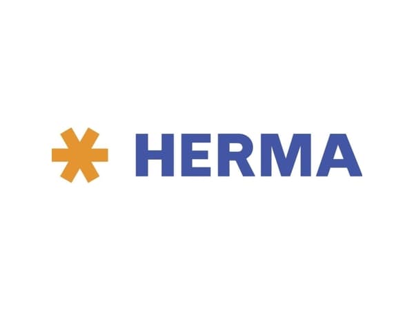HERMA 10915, Hvit, Sirkel, Permanent, Papir, Matte, Laser/Blekkskriver