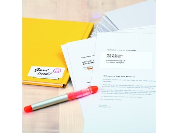 HERMA 4227, Valkoinen, Itse kiinnittyvä tulostintarra, A4, Paperi, Laser/Inkjet, Kiinteä
