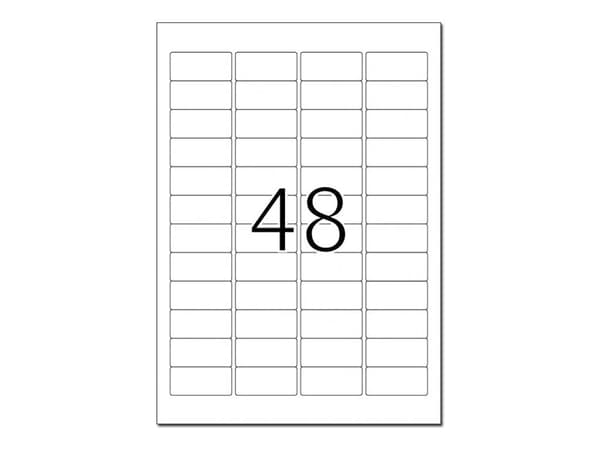 HERMA 4368, Sininen, Itse kiinnittyvä tulostintarra, A4, Paperi, Laser/Inkjet, Irroitettava