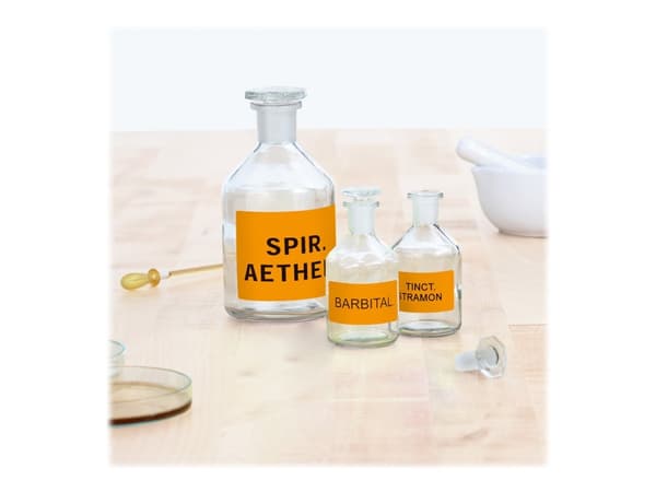 HERMA Special - Papir - matt - permanent selv-adhesiv - luminøs oransje - 60 mm rund 240 etikett(er) (20 ark x 12) fluorescerende etiketter
