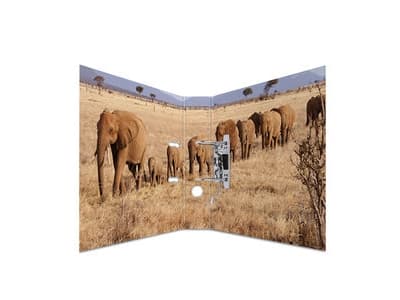 HERMA 7168, A4, D-ring, Oppbevaring, Kartong, Flerfarget, 7 cm