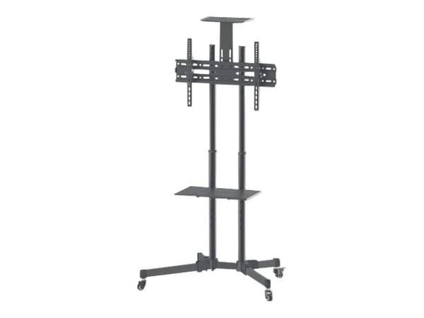 Manhattan 461238, 50 kg, 94 cm (37"), 177,8 cm (70"), 600 x 400 mm, Höjdjustering, Svart Svart