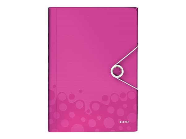 Leitz WOW Polypropylen (PP) Metallisk, Rosa A4