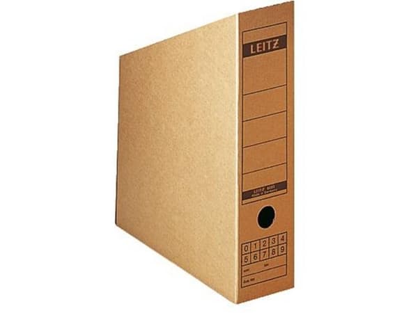 Leitz 60830000, Fotoark kartong, Brun, Portrett, Papir, 170 g, 80 x 325 x 270 mm