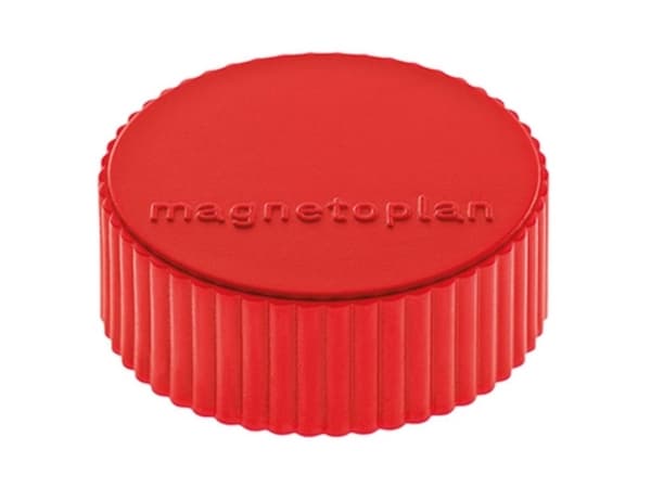 Magnetoplan Discofix Magnum, Taulumagneetti, Punainen, 2 kg, 34 mm, 13 mm, 34 mm