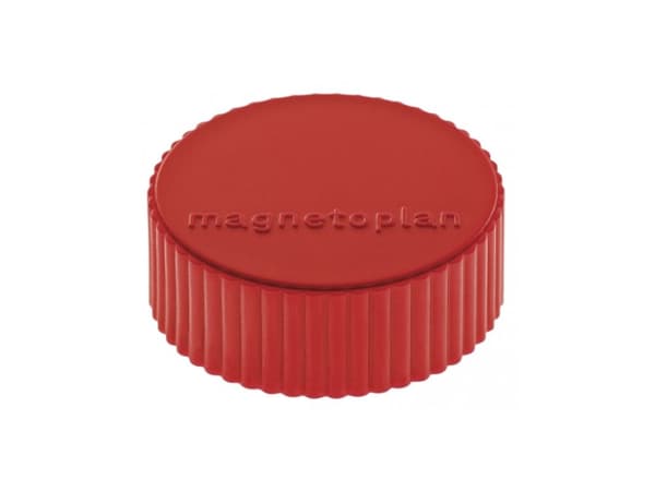 Magnetoplan Discofix Magnum, Taulumagneetti, Punainen, 2 kg, 34 mm, 13 mm, 34 mm