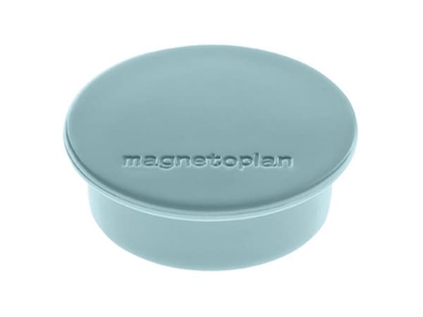 magnetoplan Discofix pyöreä magneetti "color", sininen, kiinteäydin ferriittivarustus, liimausvoima: n. 2,2 kg (1662003)