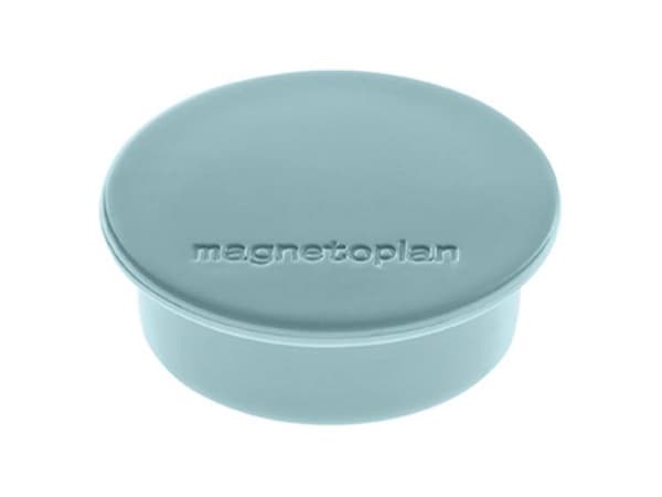 magnetoplan Discofix pyöreä magneetti "color", sininen, kiinteäydin ferriittivarustus, liimausvoima: n. 2,2 kg (1662003)
