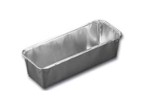 Alubakke 2200 ml 304x120x81 mm 2300/44,40 stk/pk