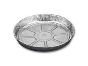 Alubakke 640 ml Ø206x22 mm Rund,100 stk/pk