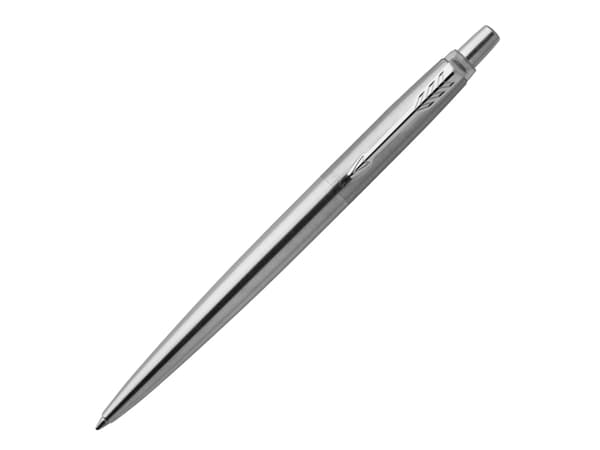 Kuglepen Parker Jotter, rustfrit stål med blå skrift