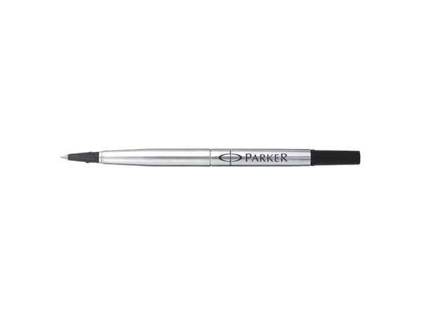 Parker 1950321, Svart, Fint, Svart, Sølv, Rollerpenner, Blister, 1 stykker