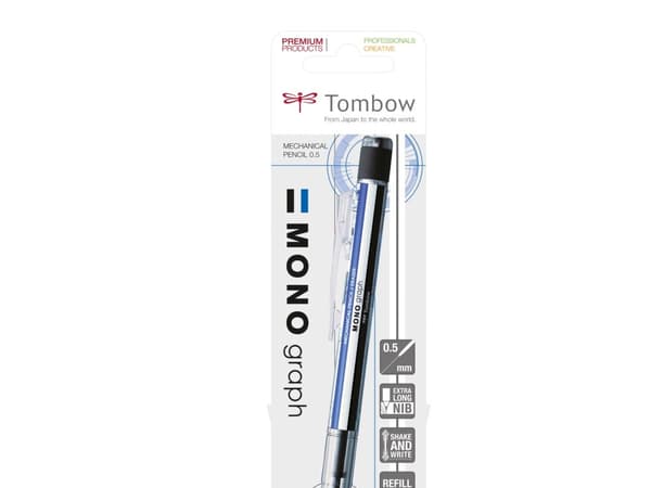 Blyertspenna Tombow MONO Graph 0,5 vit