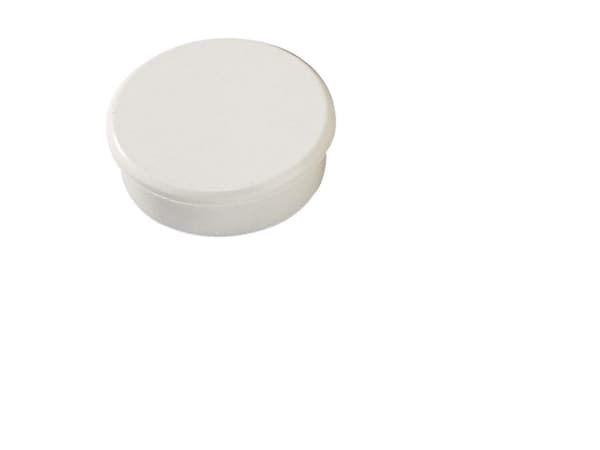 Dahle 95538, Taulumagneetti, Valkoinen, 38 mm, 38 mm, 13,5 mm, 10 kpl