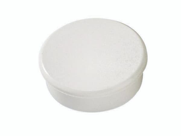 Dahle 95538, Taulumagneetti, Valkoinen, 38 mm, 38 mm, 13,5 mm, 10 kpl