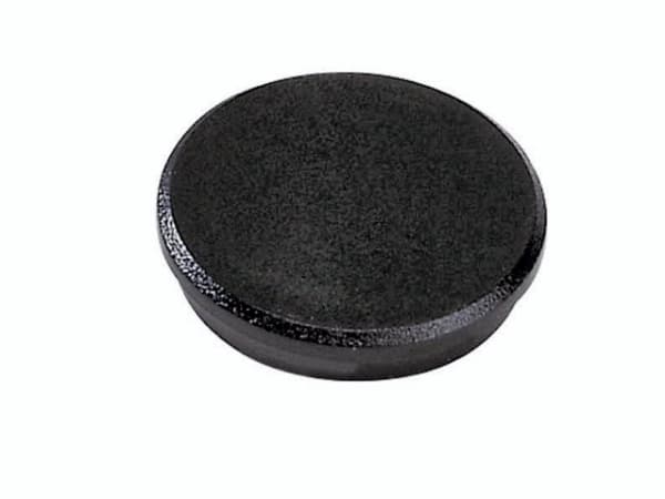 Dahle 95538, Lautamagneetti, musta, 38 mm, 38 mm, 13,5 mm, 10 kpl
