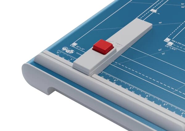 Dahle 533, 1,5 mm, 15 arkkia, 34 cm, Manuaalinen lukitus, Terästä, A4