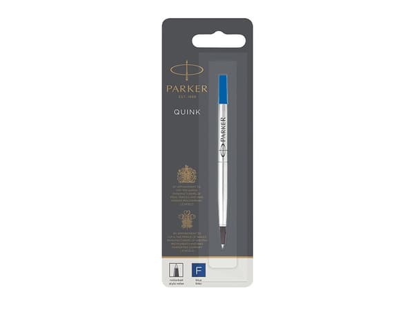 Parker 1950322, Blå, Fint, Blå, Sølv, Rollerpenner, Blister, 1 stykker