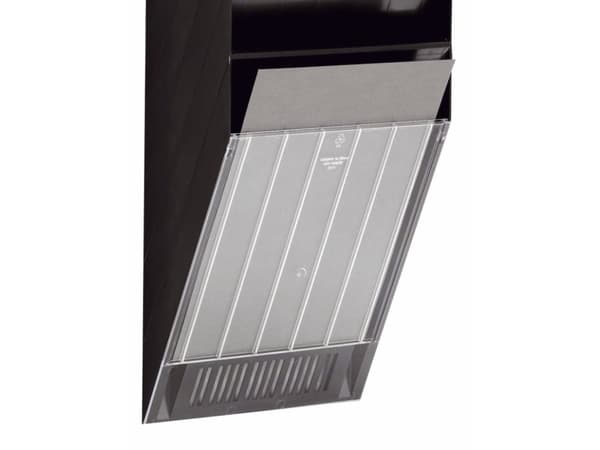 DURABLE FLEXIBOXX - Litteraturholder frontplate - gjennomsiktig