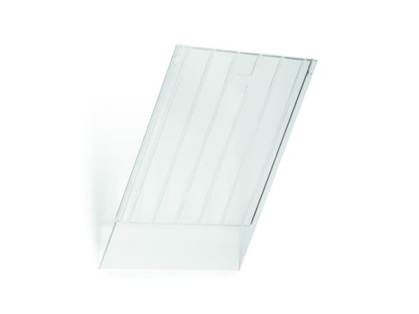 DURABLE FLEXIBOXX - Litteraturholder frontplate - gjennomsiktig