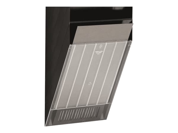 DURABLE FLEXIBOXX - Litteraturholder frontplate - gjennomsiktig