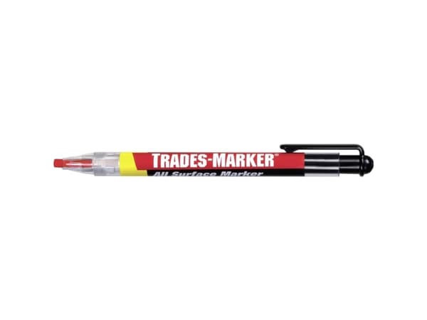 Markal Trade Marker Starter Pack 96132 Permanentmarker Rød 3.8 mm