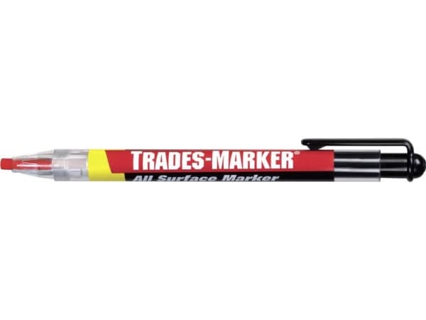 Markal Trade Marker Starter Pack 96132 Permanentmarker Rød 3.8 mm