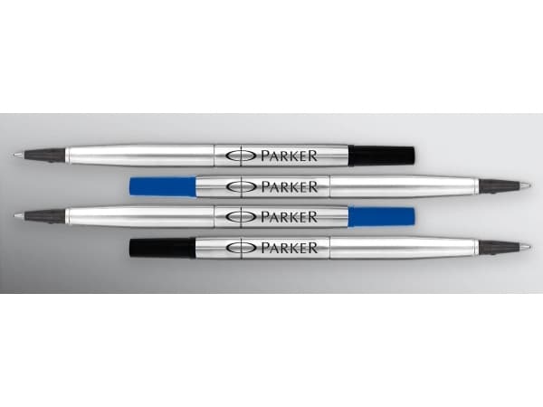 Parker 1950279, Blå, Tynn, Blå, Sølv, 0,5 mm, Rollerpenner, Blister