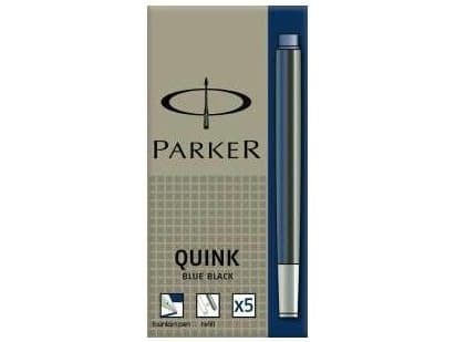 Parker 1950385, Svart, Blå, Grå, Reservoarpenna, 5 styck