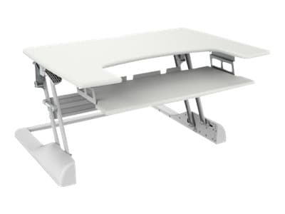 Neomounts NS-WS100WHITE - Omvandlare till skrivbord för stående - vit