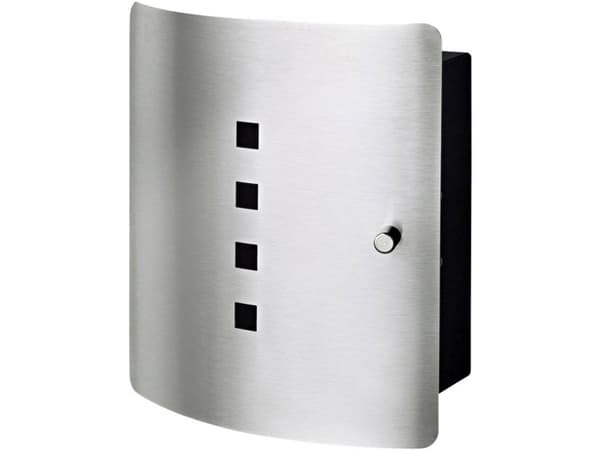 Burg Wächter Nyckelskåp Quad 6204/10 Ni 33520 Antal krokar 10 Rostfritt stål, svart