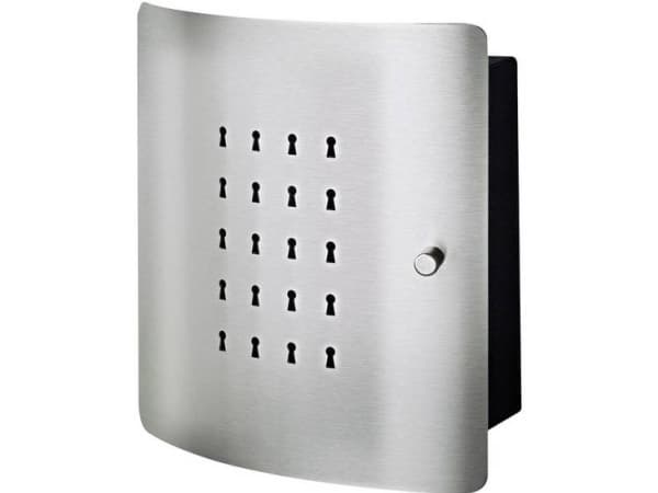 Burg Wächter Nøgleskab SLOT 6220/10 Ni 33530 Antal kroge 10 Rustfrit stål, Sort