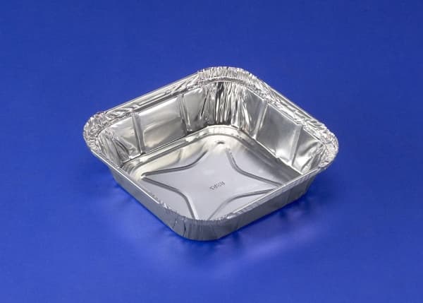 Alubakke 542 ml 153x153x34 mm,100 stk/pk