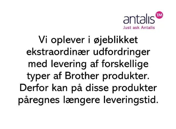 Brother DK22251 - Svart/röd på vitt - Rulle (6,2 cm x 15,24 m) 1 rulle (rullar) löpande etikettpapper