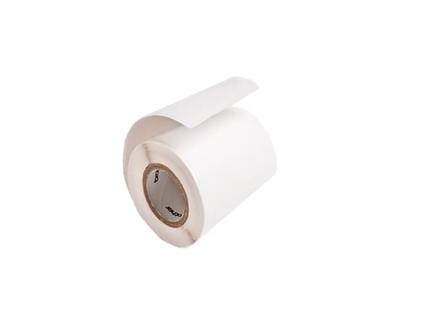 Brother RDQ04E1 - Hvit - 50.8 x 25.58 mm (12 rull(er) x 450) stanseskårne etiketter - for RuggedJet RJ-2030, RJ-2050, RJ-2140, RJ-2150, RJ-3150, RJ-4