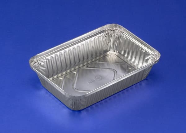 Alubakke 890 ml 207x141x 41 mm Rektangulær,100 Stk/pk