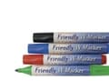 Miniatyrbilde 4 av 4: Ballograf Friendly Flipchart - Markør - ikke-permanent - for flippover - assorterte farger - vannbasert blekk - fin (en pakke 4)