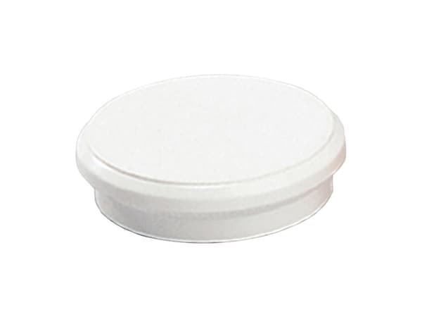 Dahle 95524, Taulumagneetti, Valkoinen, 24 mm, 24 mm, 7 mm, 10 kpl