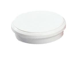 Dahle 95524, Taulumagneetti, Valkoinen, 24 mm, 24 mm, 7 mm, 10 kpl