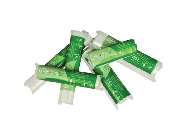 Frysepose, plastik, 4 L, 20 x 40 cm, rulle a 44 stk