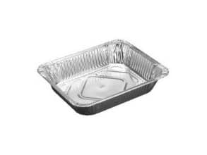 Alubakke 1/2 GN 3600 ml 324x263x60 mm,10 kpl/pkt/ltk Alubakke 1/2 GN 3600 ml 324x263x60 mm,10 kpl/pkt