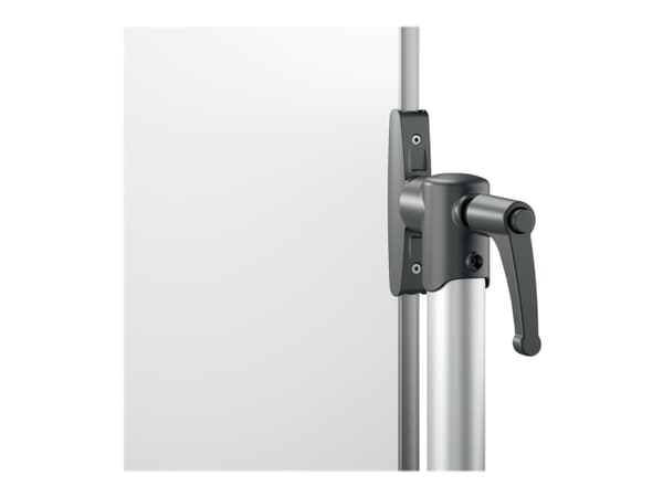 Whiteboardtavle Nobo Mobile 150x120cm gulvmodel lakeret, stål, magnetisk, dobbeltsidet, vendbar