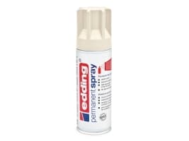 Pysyvä spray-edding, matta, kermanvalkoinen