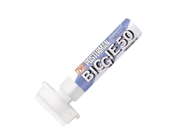Marker ZIG Posterman 50mm hvid